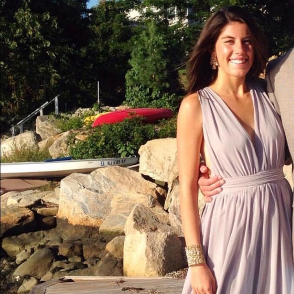 Mauve long dress